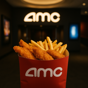 Private Premiere Experience: Theatre rental + Popcorn & Drink Party Pack w/Candy & Tenders & Fries Party Pack  for 10 Guests