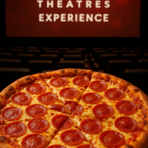 Box Office Bash: Theatre rental + AMC POPCORN LOUNGEFLY & Flatbread Pizzas & ICEE w/Blueberry Burstie for 15 Guests